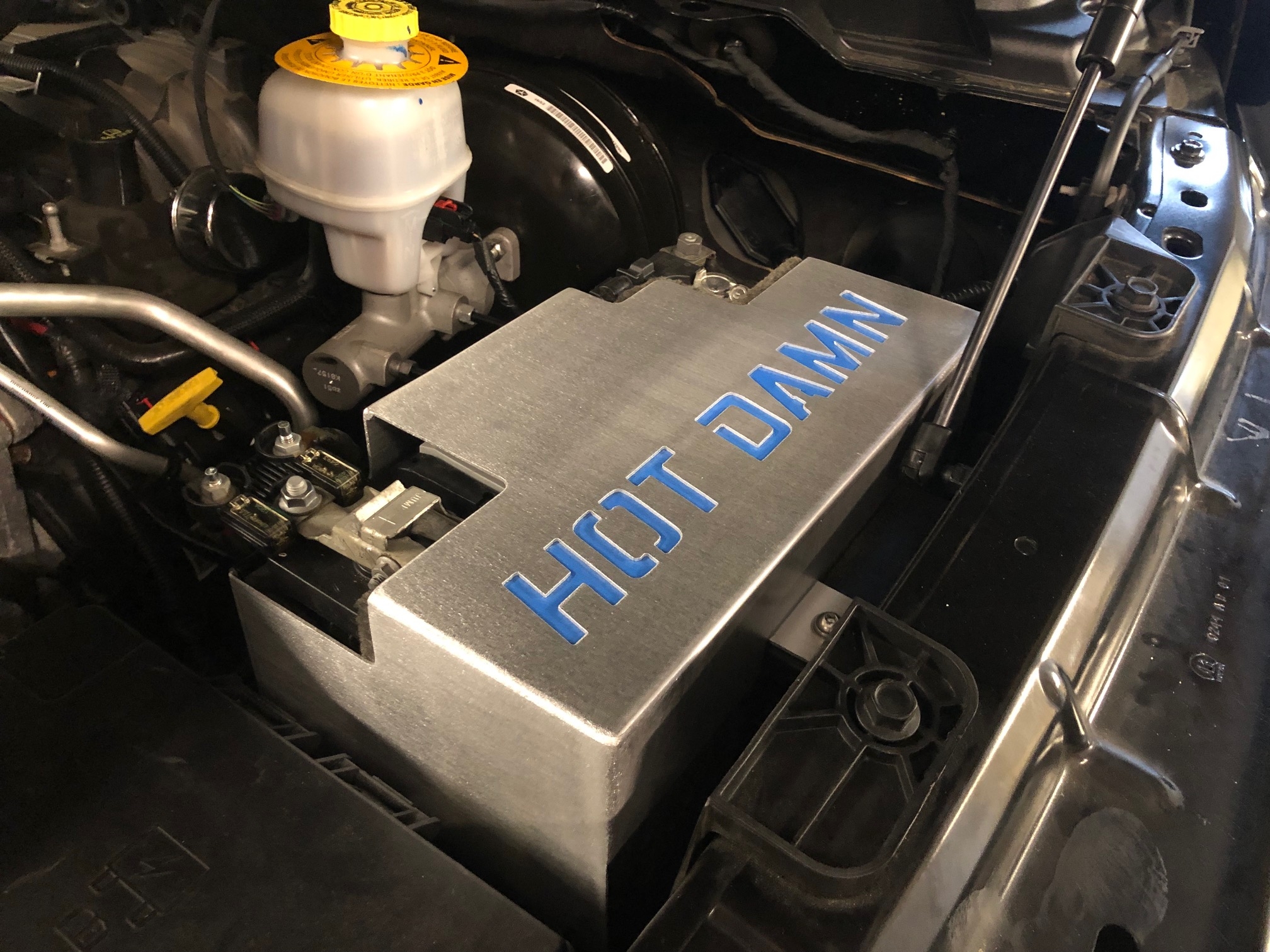 Custom Factory Battery Cover for 13-up Ram Trucks